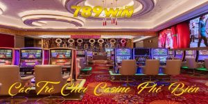 Các trò chơi casino phổ biến
